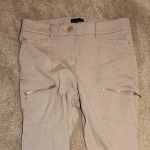 WHBM Ponte Pant Skinny Ankle Khakis